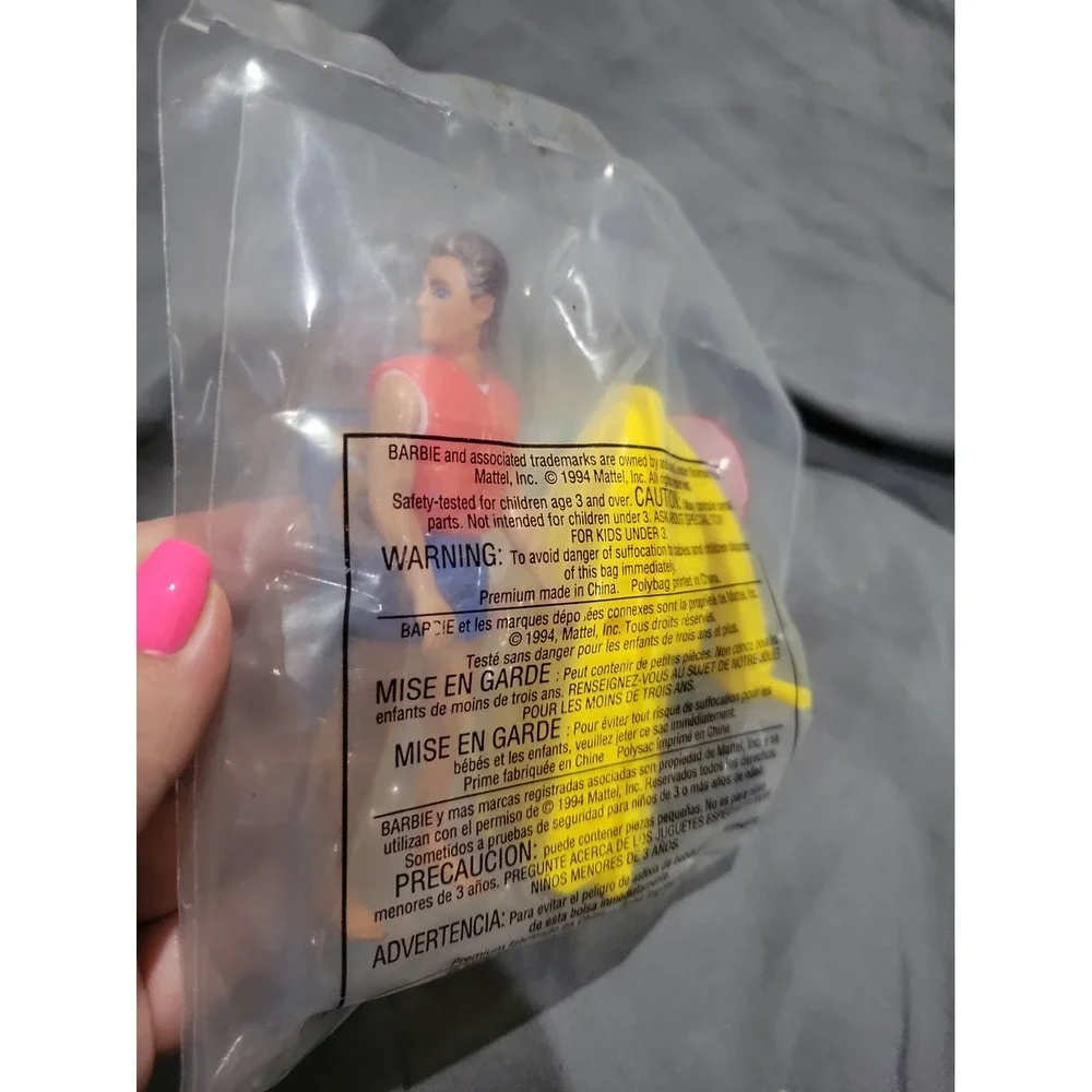 Vintage McDonald's Happy Meal Toys Barbie And Ken Life Guard 1994 Sealed